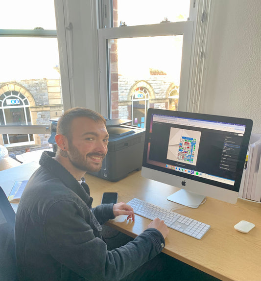 Grace's Giclee's New Assistant Ben