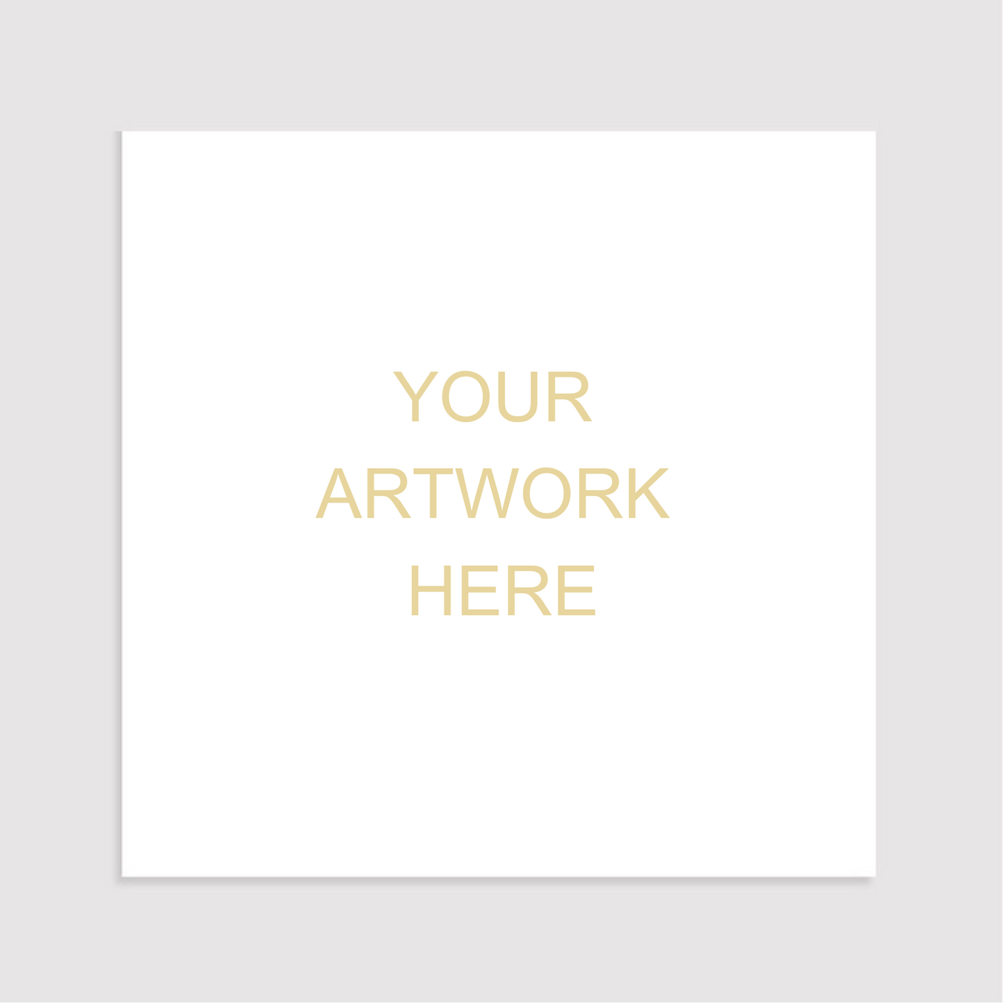 Square Giclée Art Print