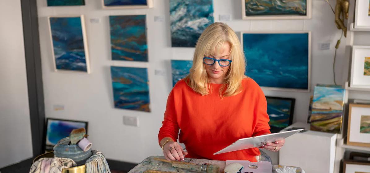 Grace Rimmer Artist of the Month - Angela Rimmer – Grace's Giclée Art Print Shop